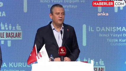 CHP Genel Başkanı Özgür Özel: "Havada Tüzük Taslakları Uçuşuyor"