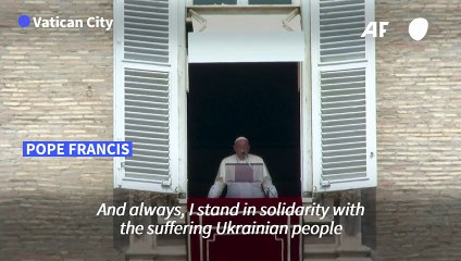 Pope Francis expresses solidarity with Ukrainians amid attacks on energy infrastructures