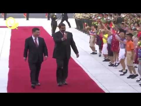 #EnLaPista Así fueron los honores del Presidente XI JINPING a el Presidente NICOLÁS MADURO