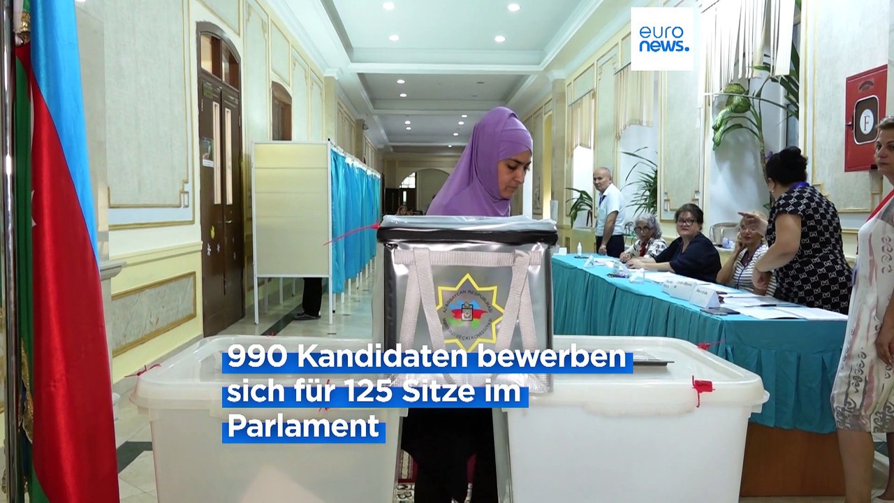 Parlamentswahlen in Aserbaidschan: Dominanz der Regierungspartei bleibt wohl erhalten
