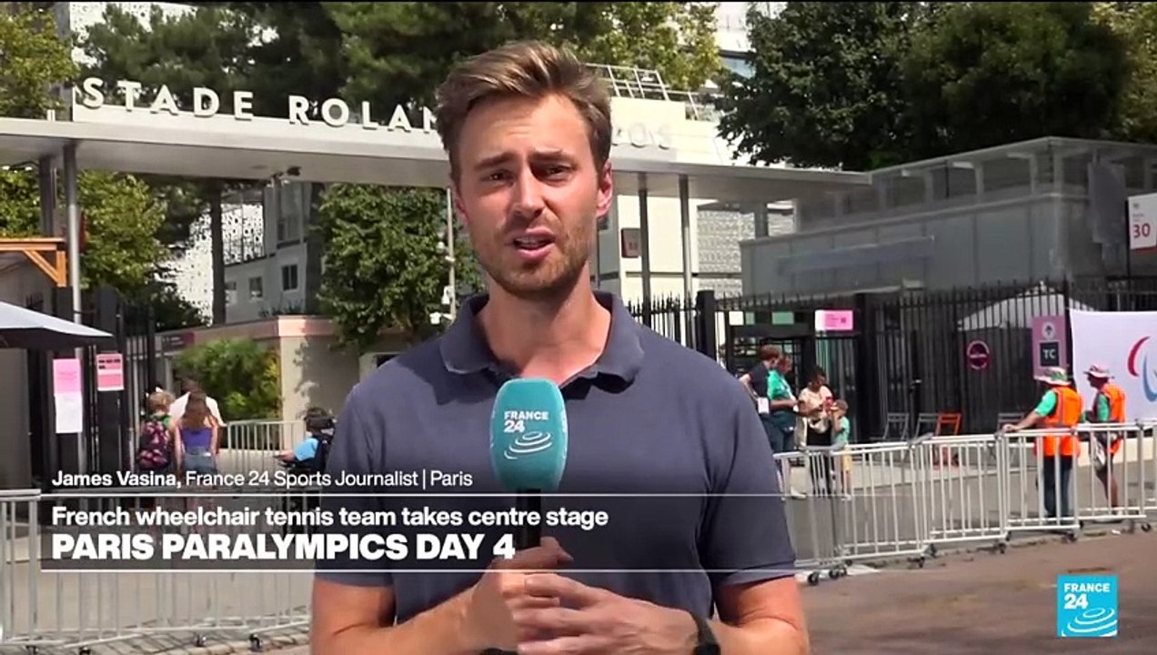 2024 Paralympics: French wheelchair tennis team takes centre stage