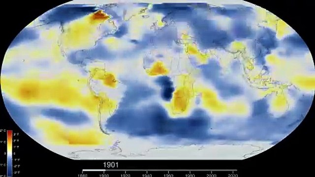 Global Temperature Anomalies from 1880 to 2023