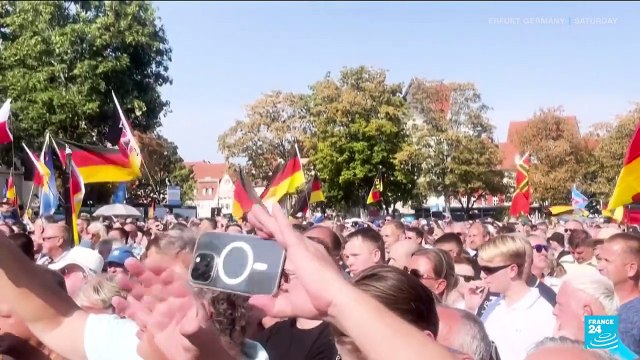 Germans vote in state elections set to hand first victory to far right