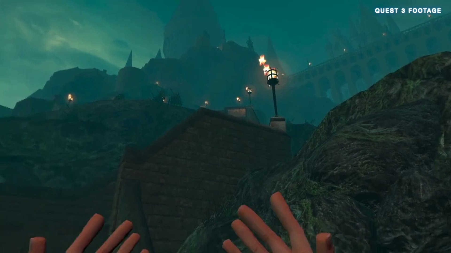 ⁣The Harry Potter Game Rise of the Inferni on Quest 3