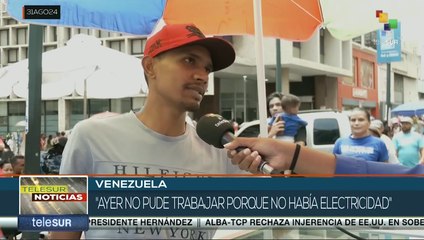¡Hay que trabajar! Venezolanos aplicaron estrategias ante sabotaje al SEN