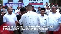 Ditanya Bertemu Jakmania, Ridwan Kamil Sebut Ogah Manfaatkan Sepak Bola Demi Politik