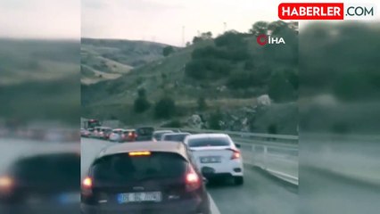 Ankara-Çankırı yolunda zincirleme kaza