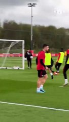 Christiana Ronaldo Practice Session