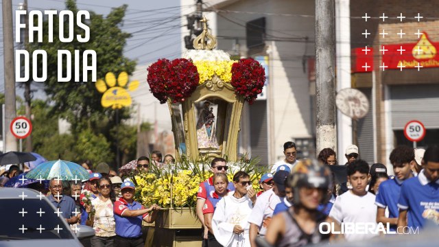 Círio de Nossa Senhora do Bom Remédio reúne dezenas de pessoas no conjunto Satélite, em Belém