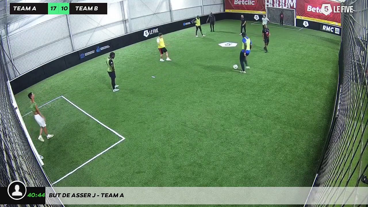 But de Asser J - Team A