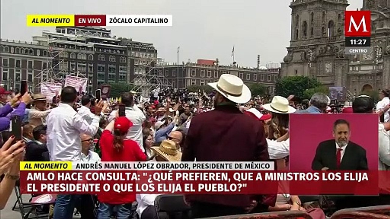 AMLO hace consulta con simpatizantes: ¿qué ministros los elija el presidente o el pueblo?