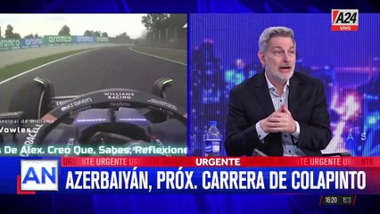 ¿CUÁNDO VUELVE A CORRER FRANCO COLAPINTO?