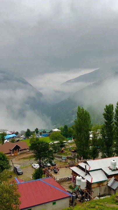Rain in Kashmir Pakistan
