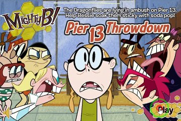 The Mighty B!: Pier 13 Throwdown Gameplay
