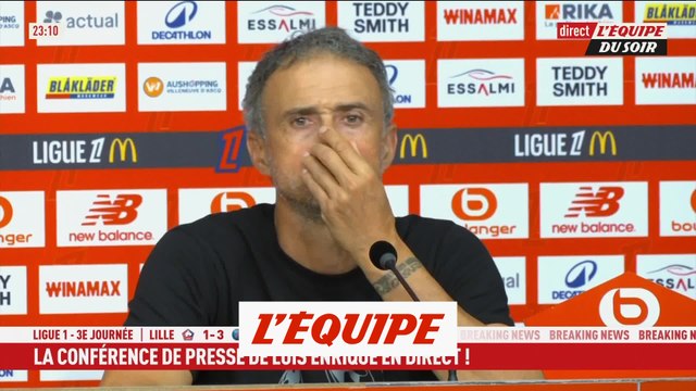 Luis Enrique après la victoire du PSG à Lille : «Un très bon test» - Foot - L1 - PSG