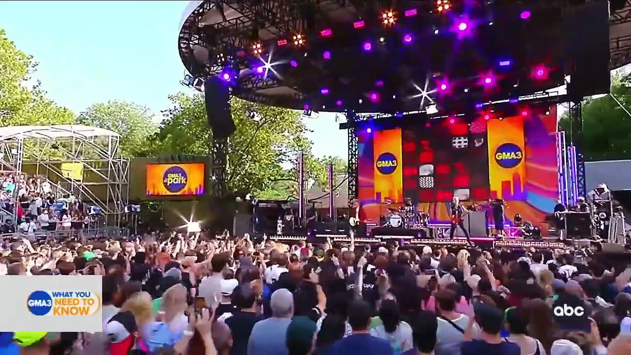 Green Day - American Idiot - Live @ GMA 2024
