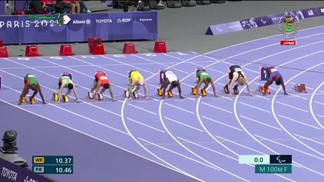 Jeux Paralympiques 2024 : finale du 100m T13