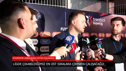 Eyüpspor Asbaşkanı Fatih Kulaksız'dan transfer müjdesi