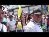 Imágenes exclusivas de la marcha de la oposición en Ureña (Táchira)