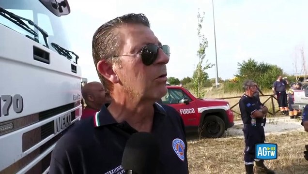 Ancora un incendio a Roma: stavolta in fiamme un'area verde lungo la Collatina