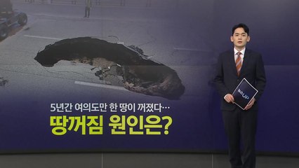 5년간 여의도만 한 땅이 꺼졌다...땅꺼짐 원인은? [앵커리포트] / YTN
