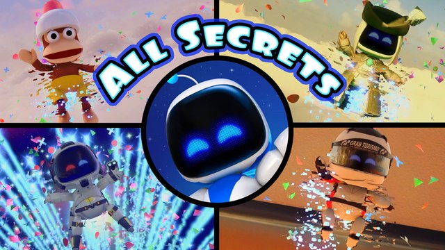 Astro's Playroom New DLC - All Secret Hidden Bots & Artifacts (PS5)