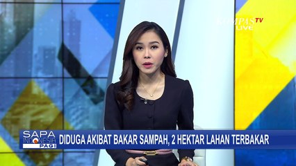 Diduga Akibat Bakar Sampah, 2 Hektar Lahan di Klaten Terbakar