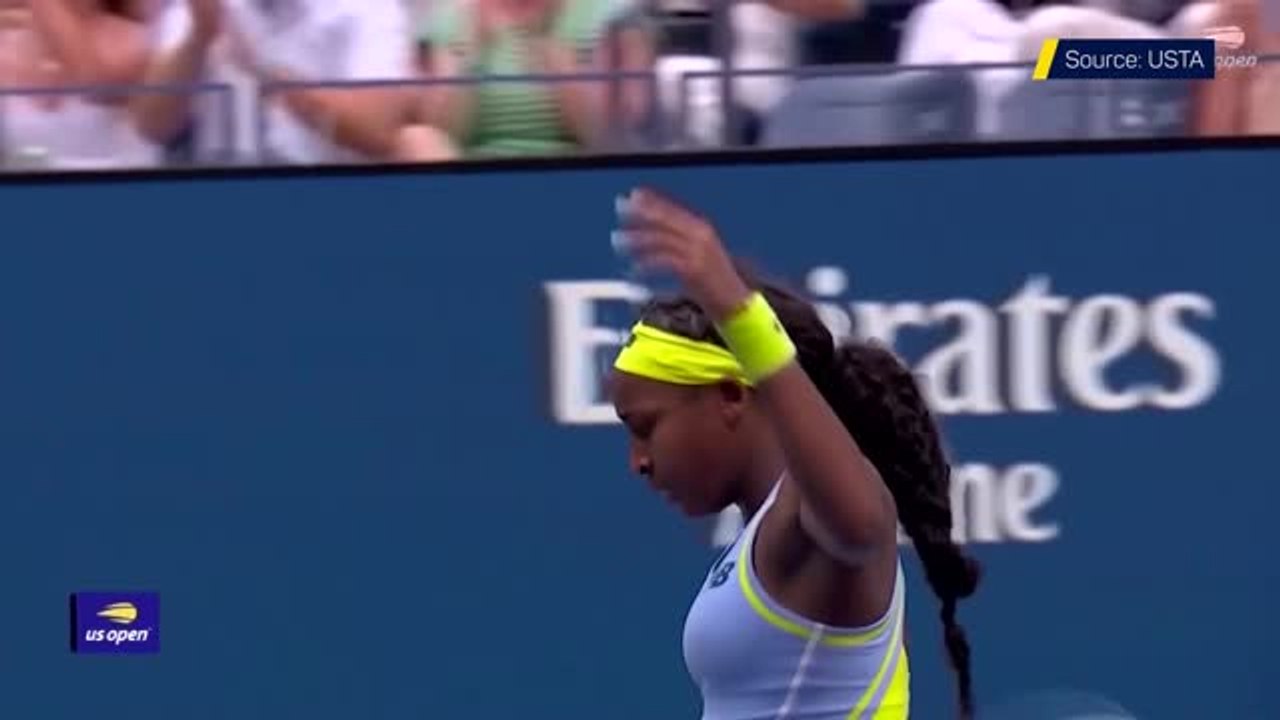 Defending champion Gauff out of US Open