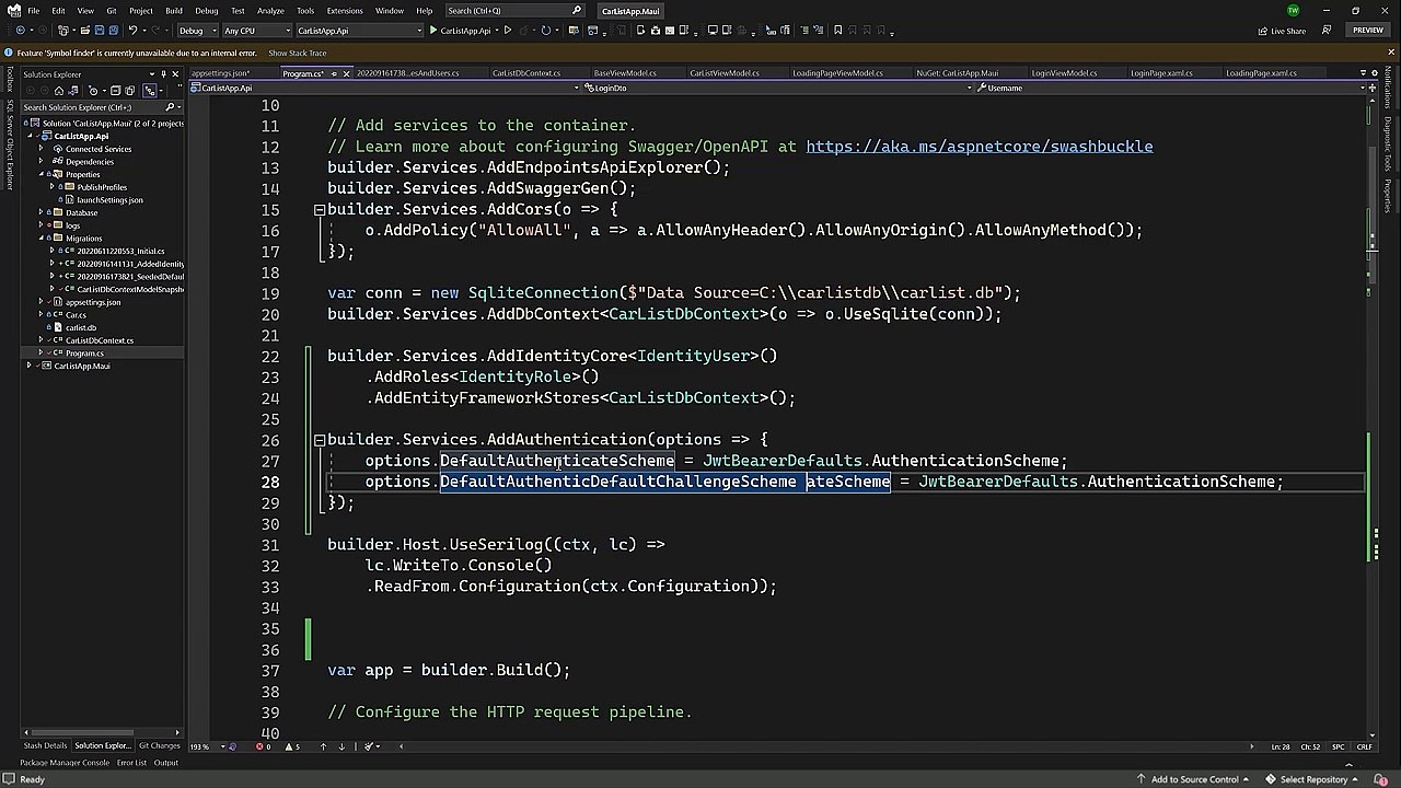 44 - Authentication and Authorization to API