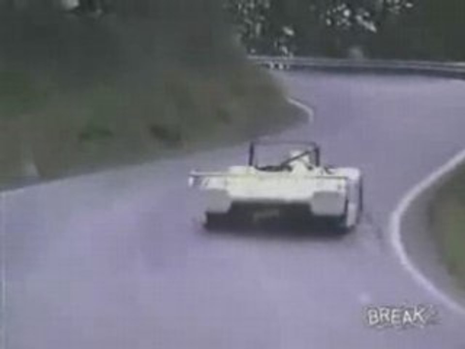 Deer Gets Whacked By Race Car