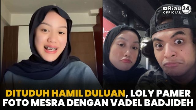 Dituduh Hamil Duluan, Loly Pamer Foto Mesra dengan Vadel Badjideh