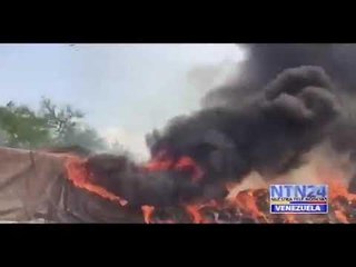 Gaby Arellano y su declaración confirman quema guarimberos de gandola en puente SB