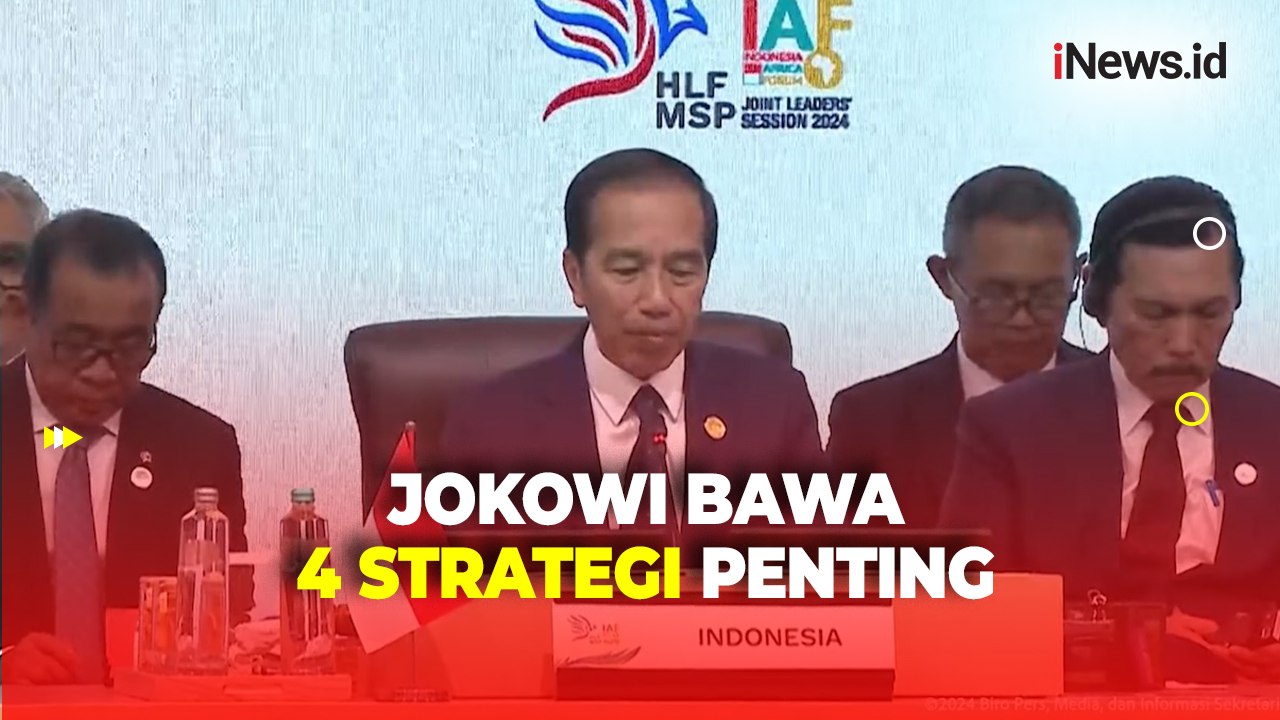 Jokowi Ungkap 4 Poin Penting di Depan Pimpinan Dunia