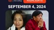 Today's headlines: Alice Guo, Marcos & Duterte, Filipino paralympians | The wRap | September 4, 2024