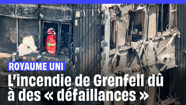 Royaume Uni : L'incendie de la tour Grenfell à Londres, le résultat de « décennies de défaillances »