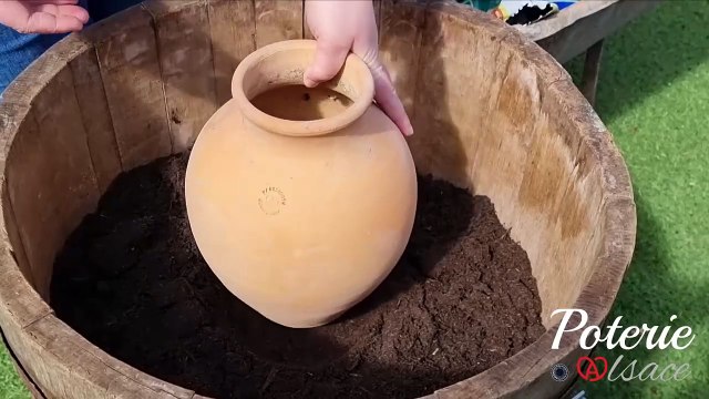 Oyas d'arrosage en terre cuite Poterie Alsace
