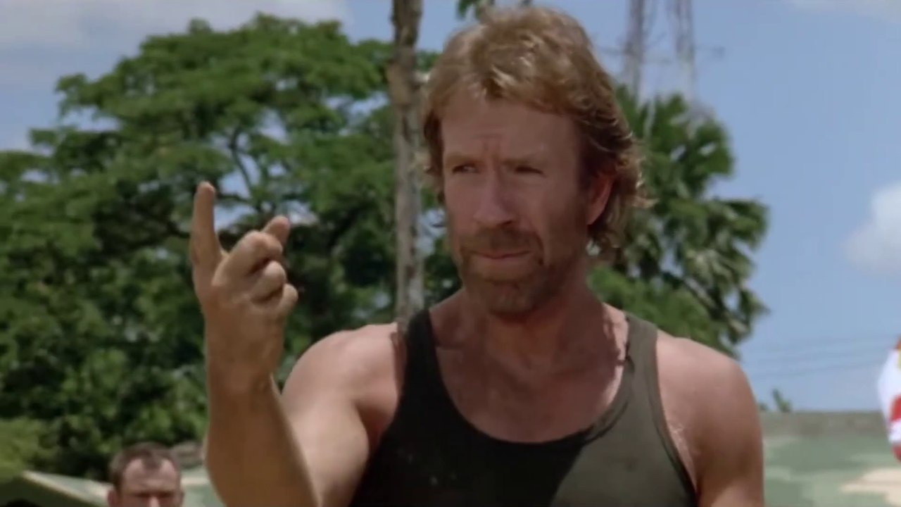 Delta Force 2 -Chuck Norris -Fight Scene (1990)