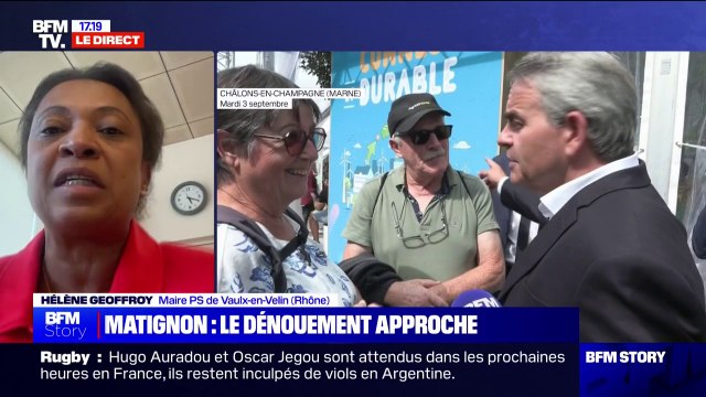Hélène Geoffroy (PS): Si le sujet c'est faire le programme LR, il n'y aura pas d'autre choix pour la gauche de censurer Xavier Bertrand