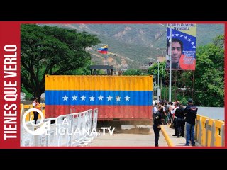 Así quitaron los últimos contenedores en Táchira: Reabrirán la frontera con Colombia