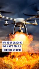 Ukraine Unveils New Thermite Drone Attack Against Russian Trenches🔥