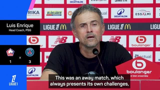 PSG players still not in peak condition despite excellent start - Enrique