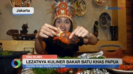 Download Video: Lezatnya Kuliner Bakar Batu Khas Papua di Kawasan Pecenongan, Jakarta Pusat