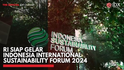 RI Siap Gelar Indonesia International Sustainability Forum 2024