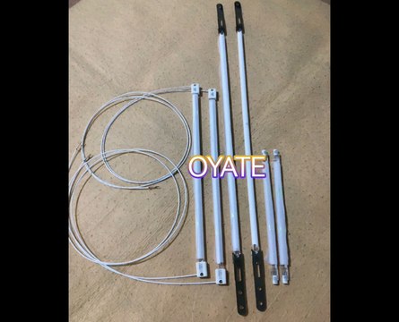 235v 2000w half white coated halogen infrared heat lamps for industrial machines