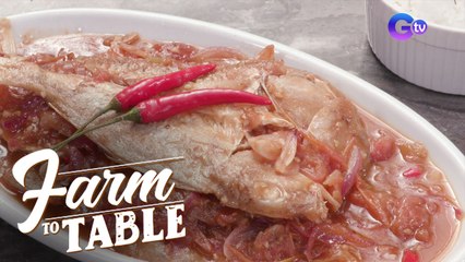 Kinamatisang Daing by Chef Tatung | Farm To Table