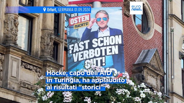 Germania: l'ultradestra tedesca è prima in Turingia. L'Afd esulta ma resta isolata