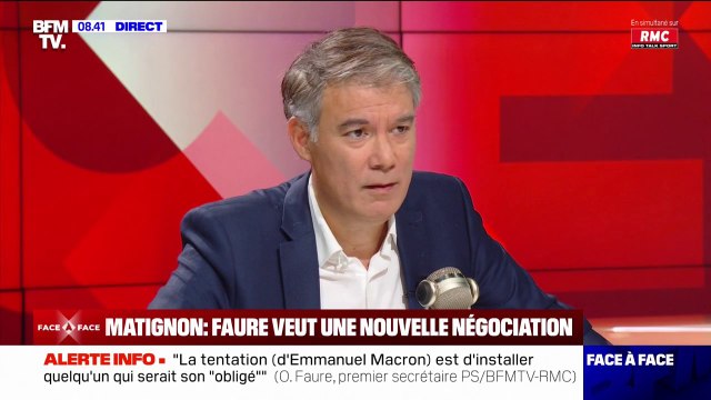 Pour Olivier Faure, Lucie Castets incarne la société civile organisée