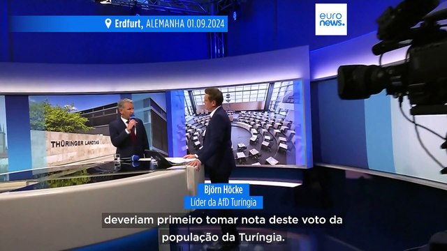Björn Höcke (AfD) clama vitória histórica na Turíngia
