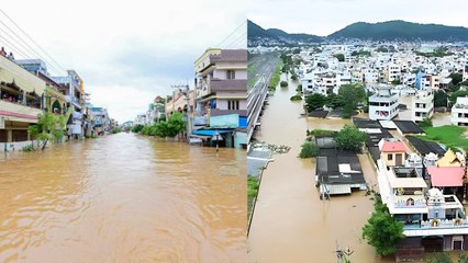 आंध्र प्रदेश और तेलंगाना में बारिश ने बरसाया कहर, कई इलाके डूबे; राहत और बचाव अभियान जारी