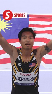 Eddy Bernard Malaysia’s first medalist in Paris Paralympics